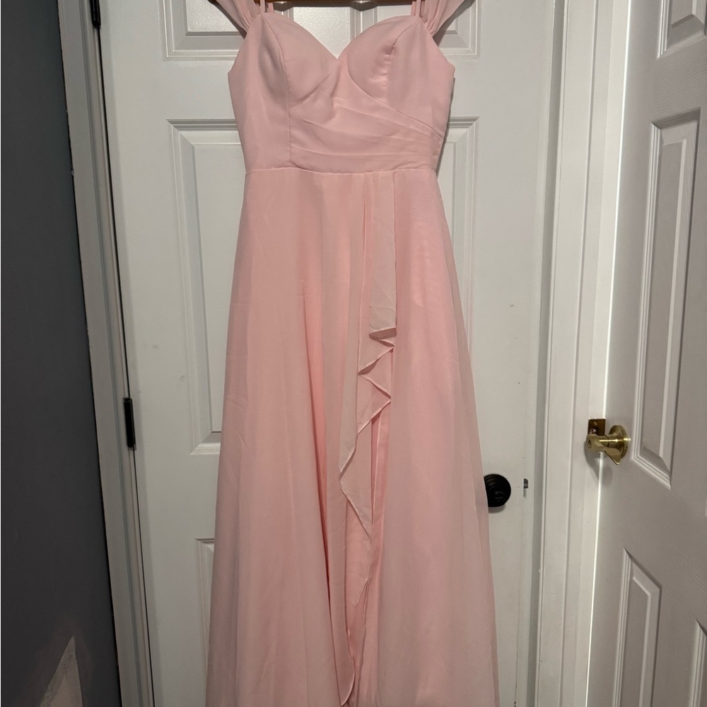 Amazon Light Pink Prom Dress